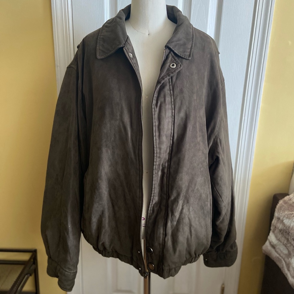 Weathervane Weatherproof Men's Dark Olive Bomber Jacket